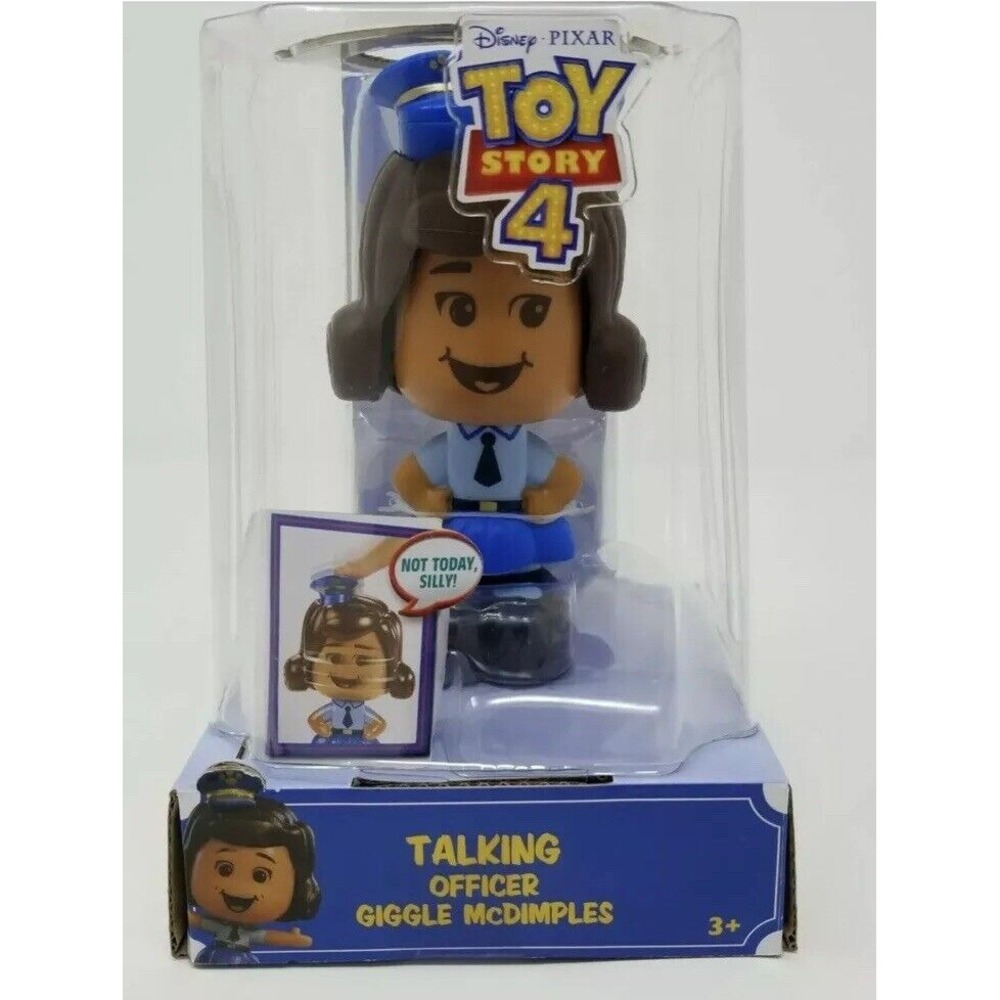 Disney Pixar Toy Story 4 Talking Officer Giggle McDimples‎ Action Figure New !!